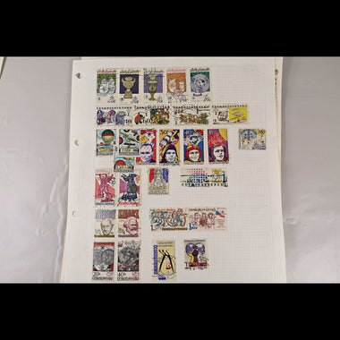 3843 Czechoslovakia Large Collection Ranging from 1900s to 1980s. Inc Sets & High Vals, image 14