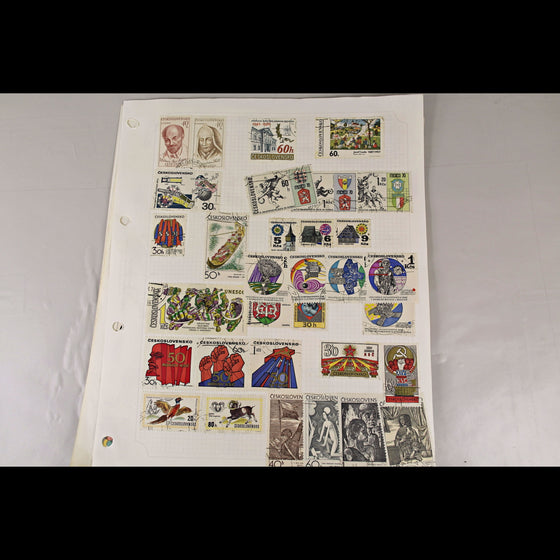 3843 Czechoslovakia Large Collection Ranging from 1900s to 1980s. Inc Sets & High Vals, image 18
