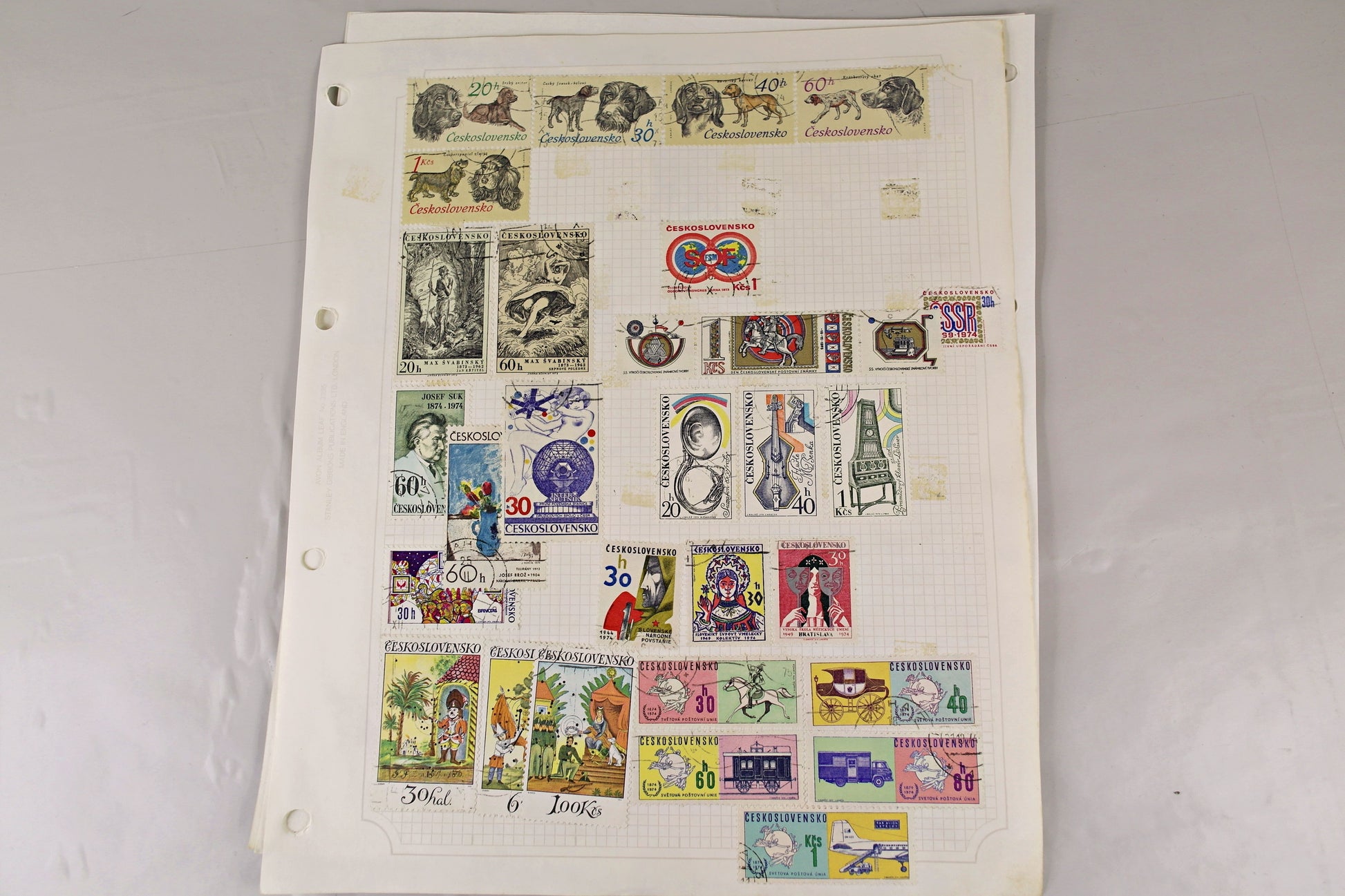 3843 Czechoslovakia Large Collection Ranging from 1900s to 1980s. Inc Sets & High Vals