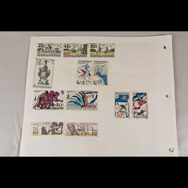 3843 Czechoslovakia Large Collection Ranging from 1900s to 1980s. Inc Sets & High Vals, image 21