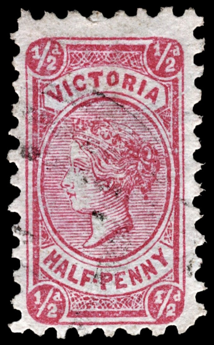 3982 VICTORIA SG462 ½d Rose-Carmine 1912. Die III. Fine Used. c£30