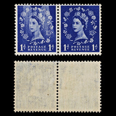 4008 SG516 1d Blue. Major Printing Error 19602. Sc#293 Mi258X MNH Mint. C£---, view 1