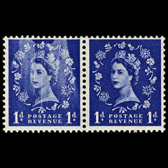 4008 SG516 1d Blue. Major Printing Error 19602. Sc#293 Mi258X MNH Mint. C£---, view 2