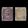 4068 GB SG97 6d Mauve. A25 MALTA Postmark. 1865. Sc#45 Mi25b Perf Faults. C£250