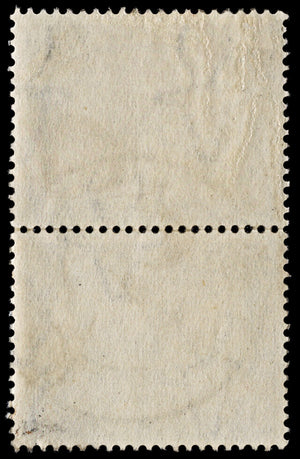 4139 South Africa SG62 1s Blue & Brown. Pair. 1939. Sc#62 Mi89-90 Fine Used. C£18