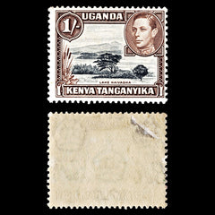 4010 KUT SG145 1s Black & Brown 1938. Sc#80 Mi66A MM Mint. C£40, view 1