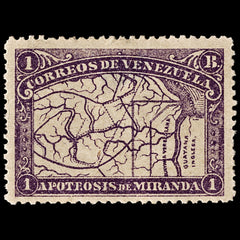 4024 Venezuela SG173 1b Mauve 1896. Sc#141 Mi52 MM Mint. C£75, view 2