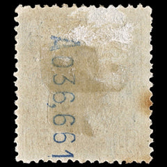 4028 Spain SG303 50c Blue. FLAW Gash on forehehad 1901. Sc#283 Mi214 MM Mint. C£43, view 3