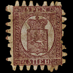 3869 Finland SG55 5p Lilac Brown. Perf Type III. 1872. MNH Mint. Mi 5Cy Sc# 6b. c£350, view 2